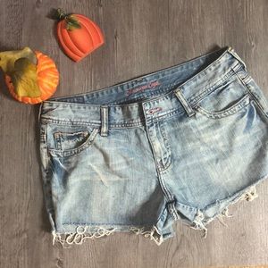 American eagle jean shorts